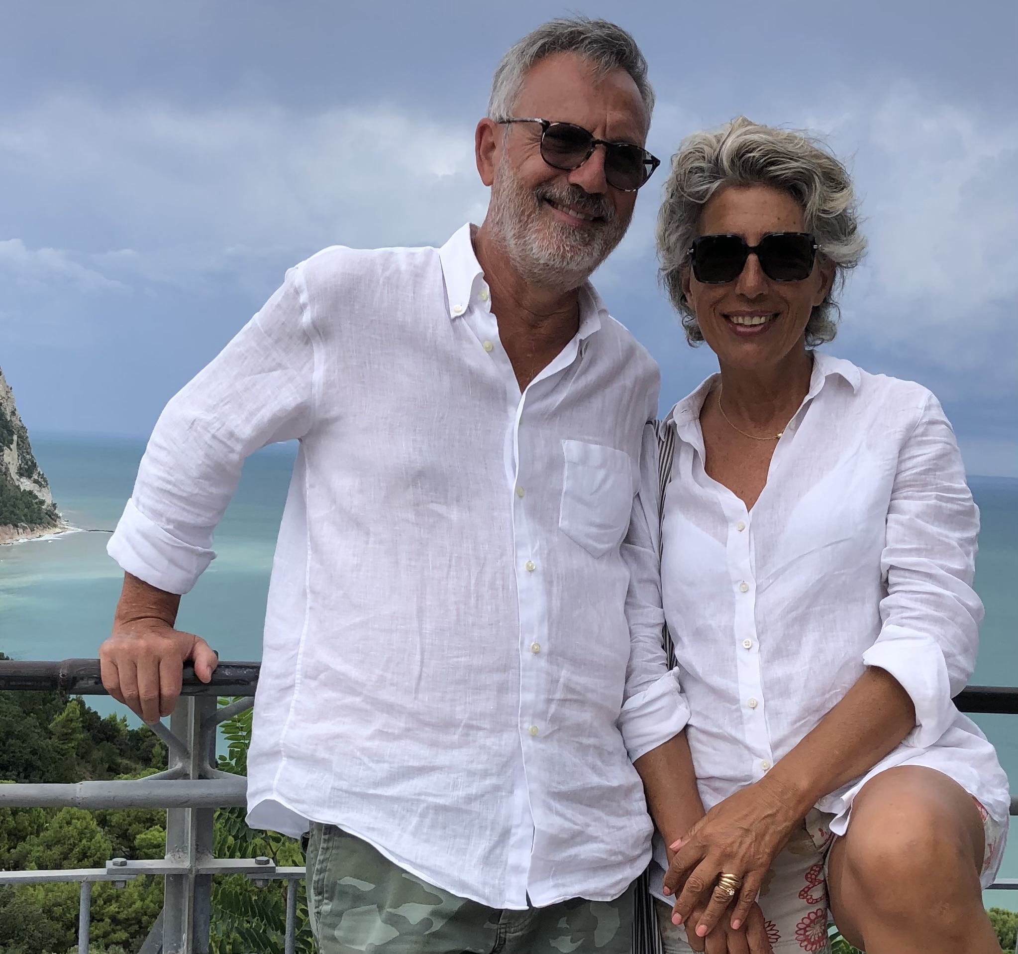 Lidia e Giorgio, fondatori di Corte Giusti.