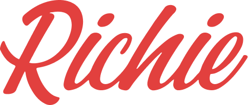 Neon Richie Logo - Back