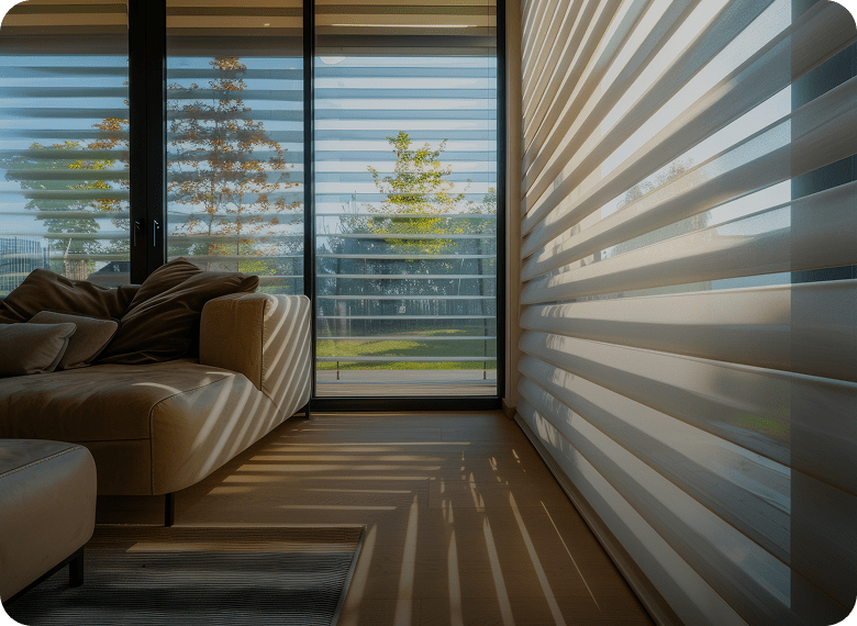 A visual element representing audio systems with an icon and text label.