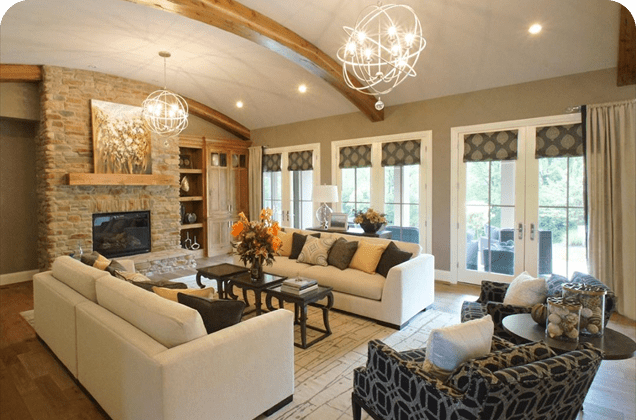 A rectangular area serving as a background for content or an image.