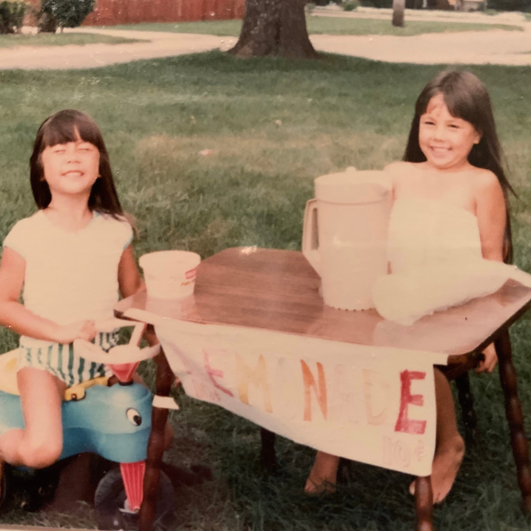 Tara Downey with Sister