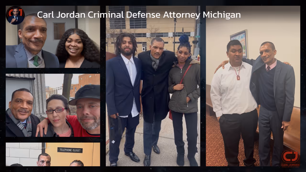 Carl Jordan Criminal Defense Attorney Michigan | Youtube Channel