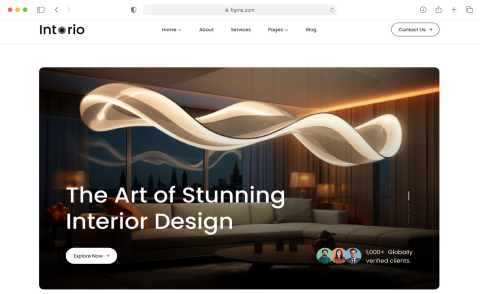 Landing Page Template Usability Image