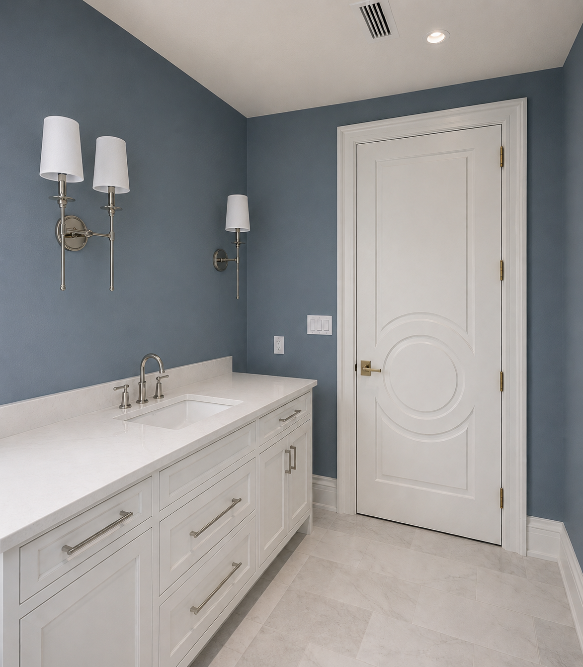 Interior door and hardware upgrade, Toronto area residence