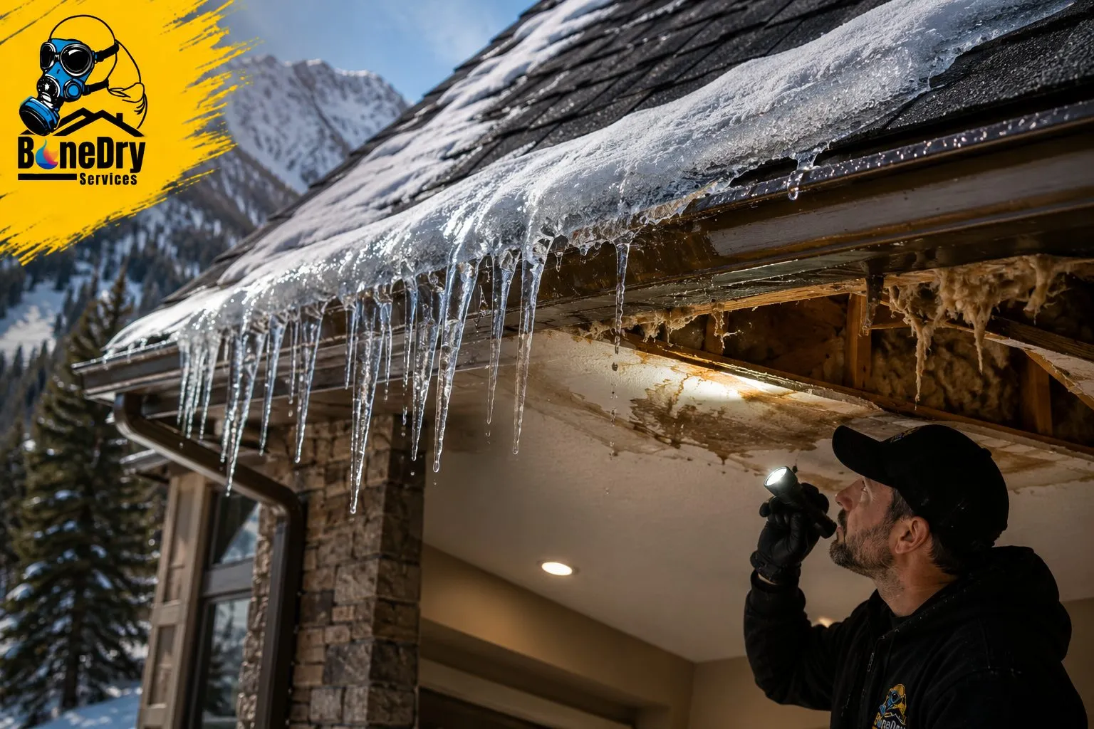 Ice Dam Mitigation: Protecting Vaulted Ceilings from Roof-Edge Leaks