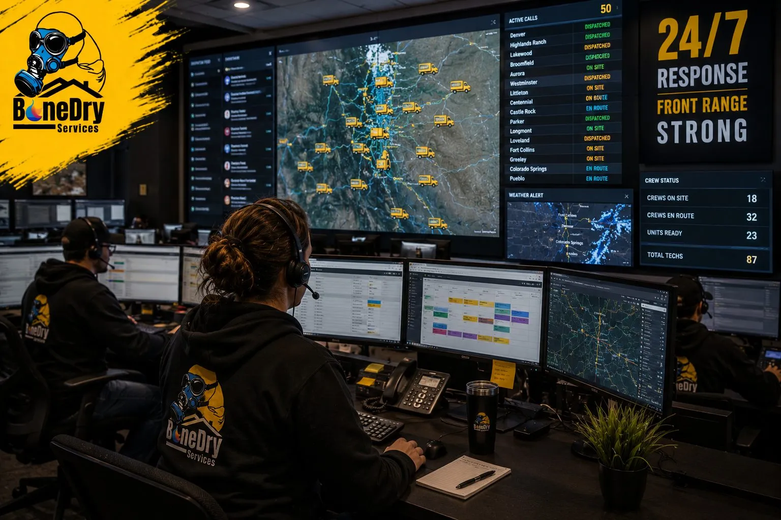 24/7 Command Center: How BoneDry Manages Mass-Scale Freezes