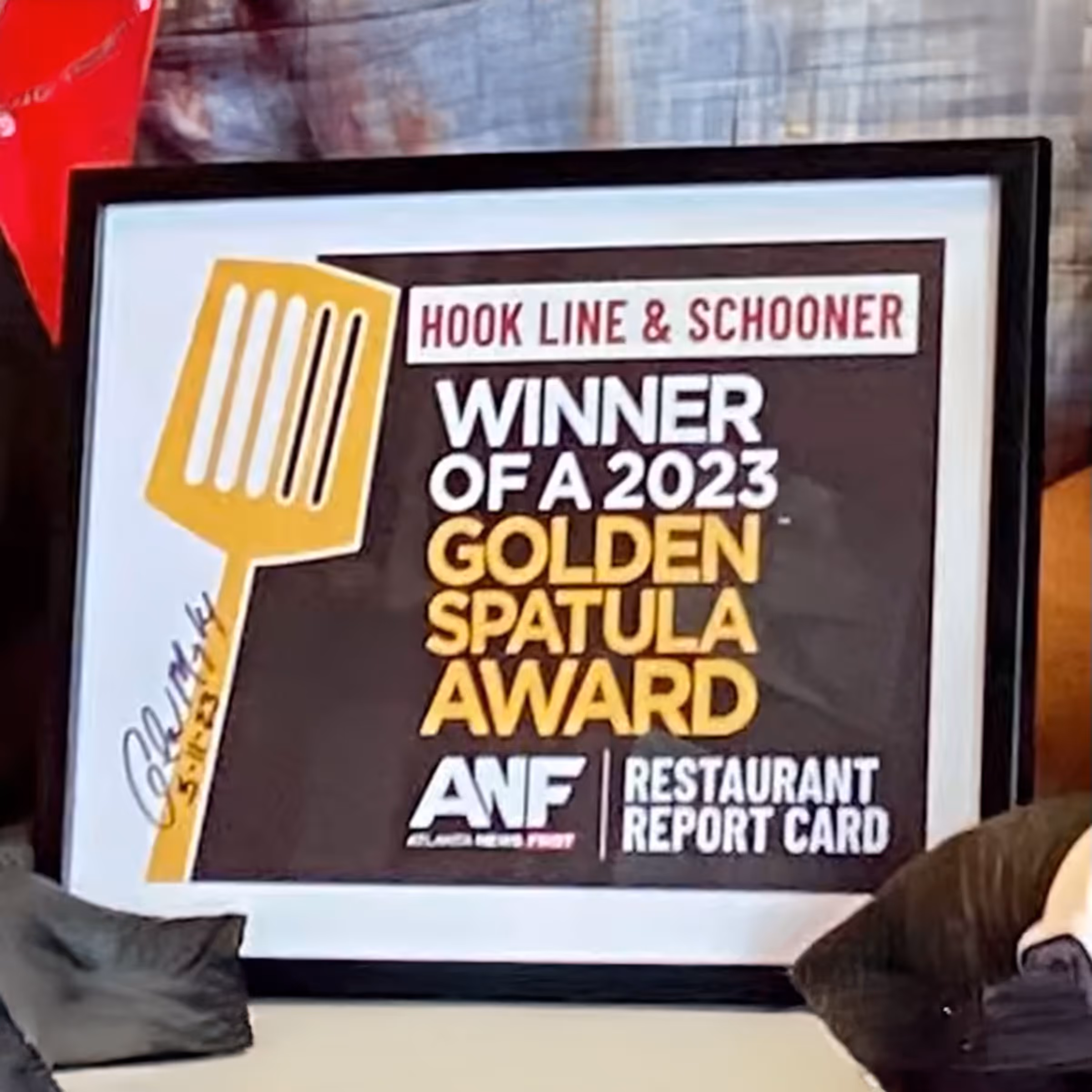 "Winner of a 2023 Golden Spatula" Award