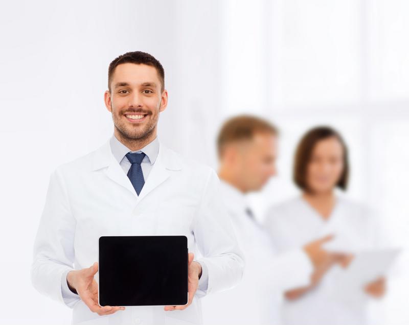 Tablet PCs are becoming commonplace in clinical settings.