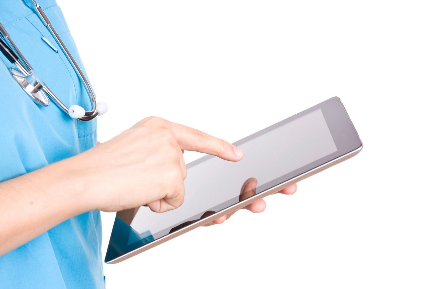 Doctors can use tablets equipped with EMR software to increase <a data-cke-saved-href=