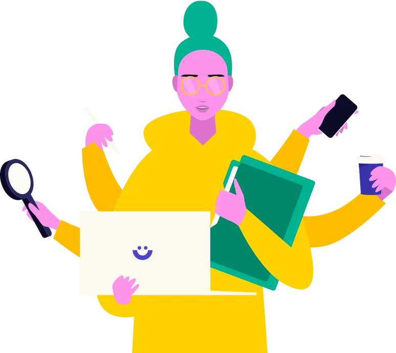 Illustration Woman Research