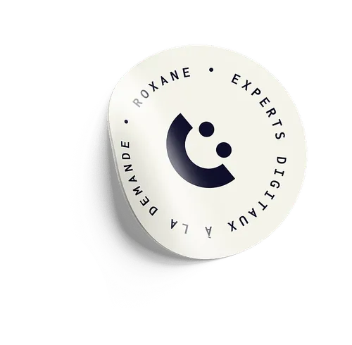 Sticker Smiley Roxane