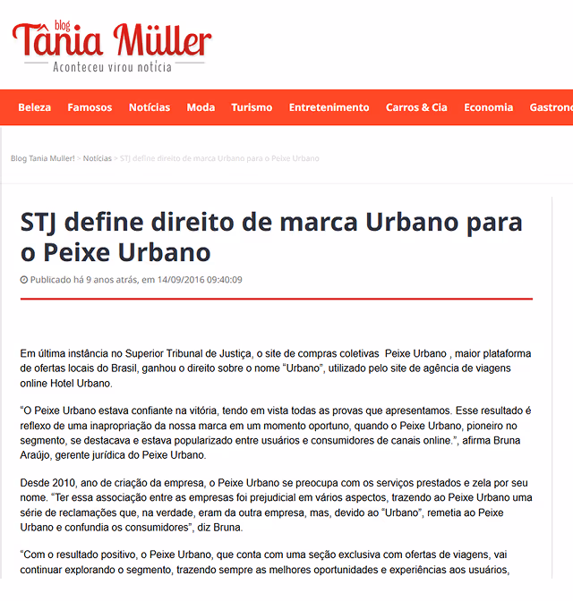“Decisão histórica no STJ consolida atuação da Marca Tech no direito de marcas em casos de alto impacto”