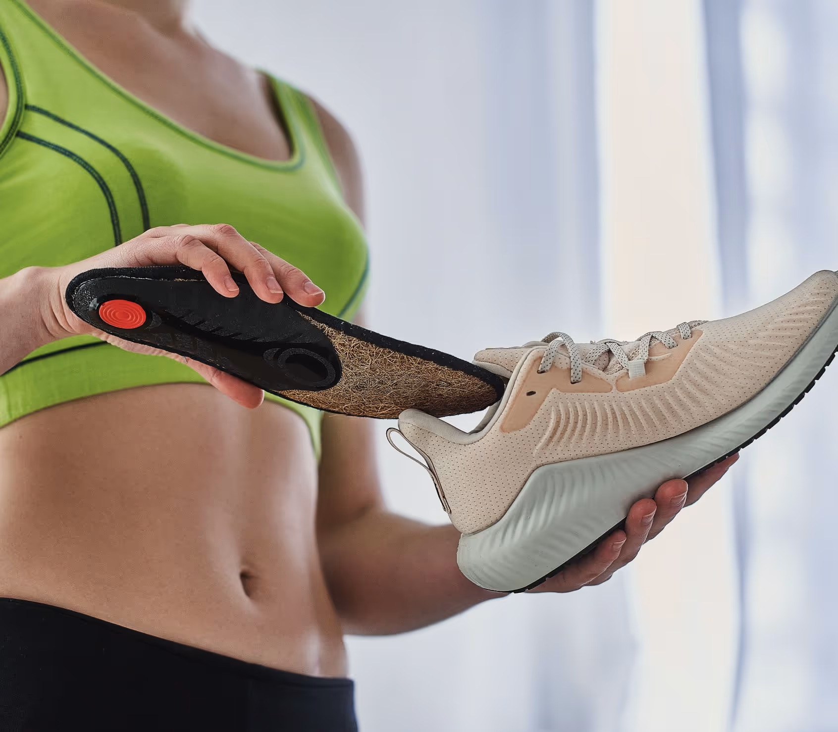 Los Angeles woman uses sole inserts for neuroma as part of conservative care therapies before surgical intervention.