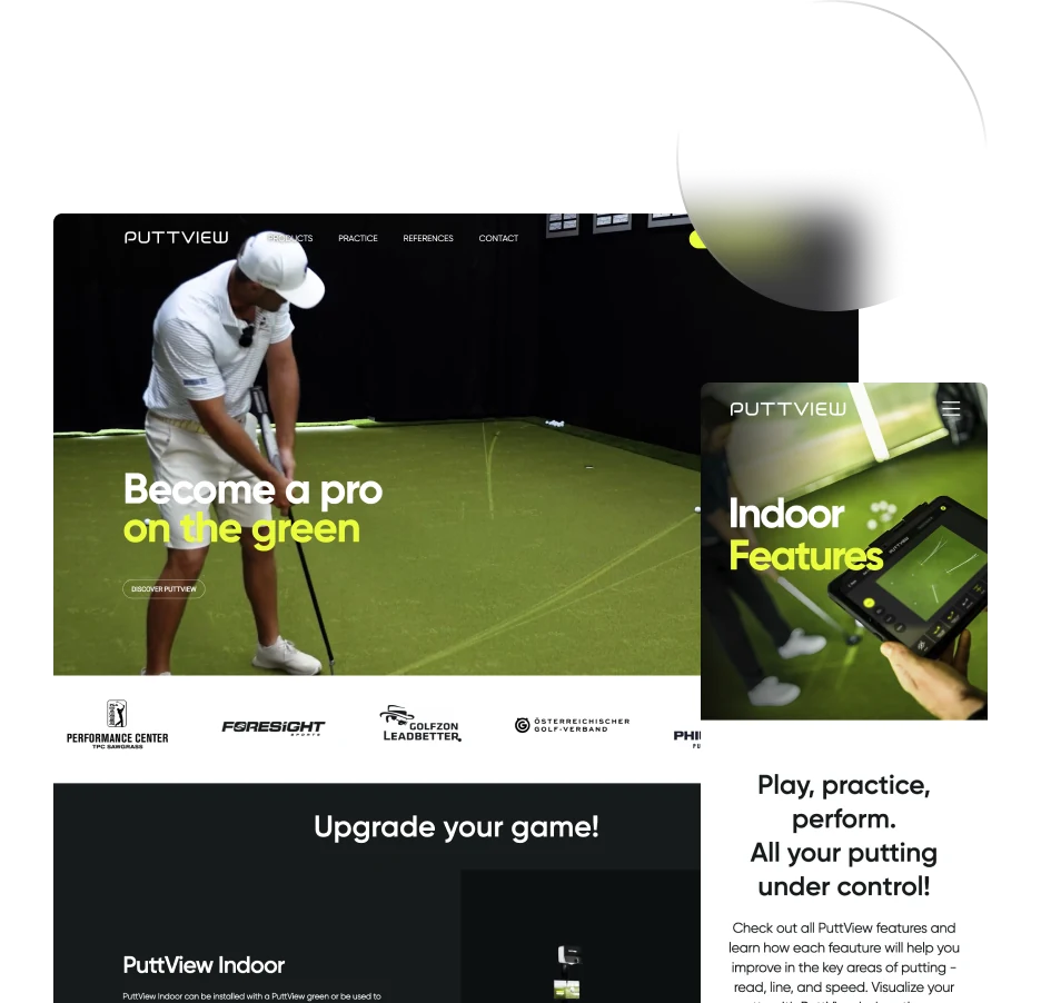 PuttView case study by Mesper