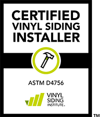 Certified Vinyl Siding Installer logo