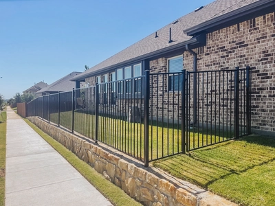 Steel Fence | Texas Select Fencing