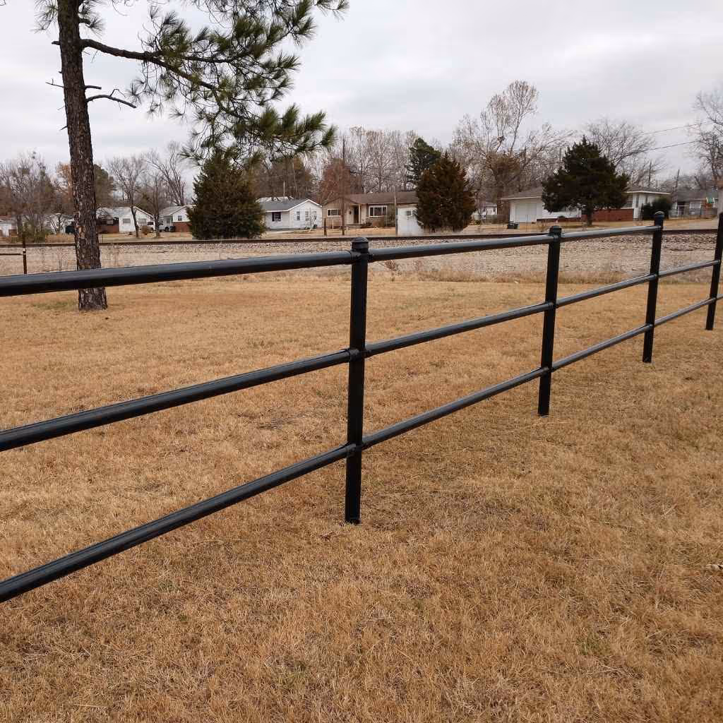 dallas pipe fence