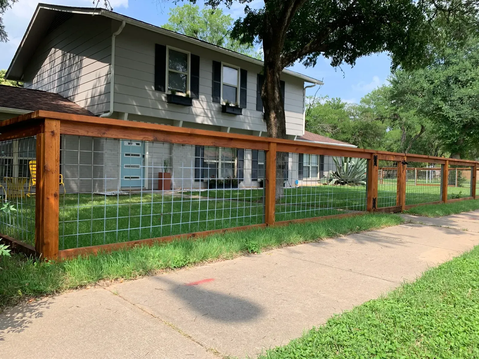 vinyl ranch fence
