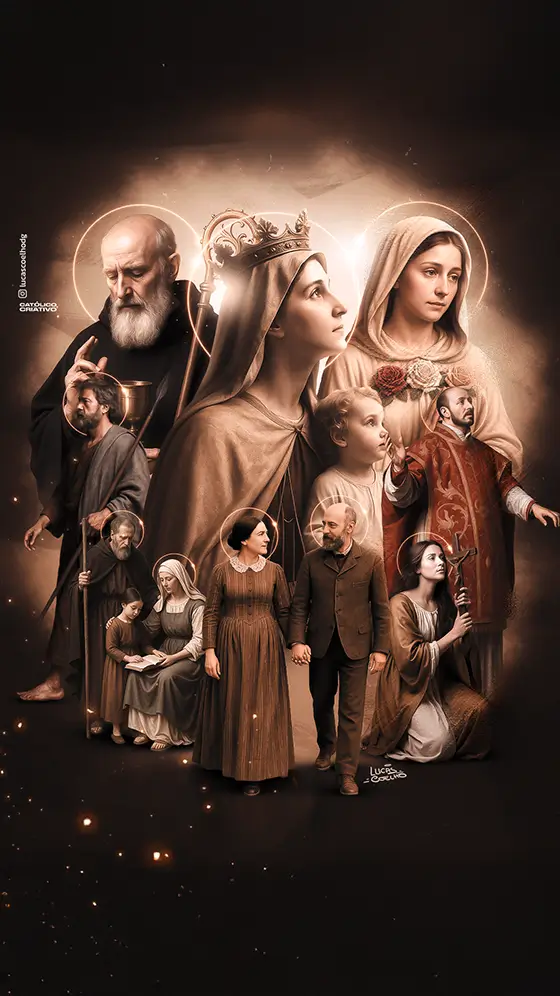 Slide é lindo ser católico