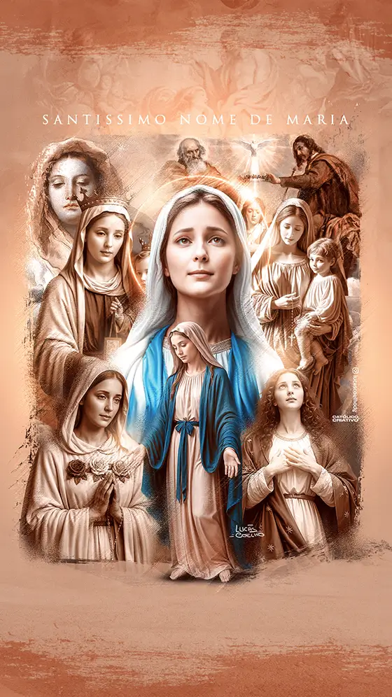 Slide Santíssimo nome de Maria
