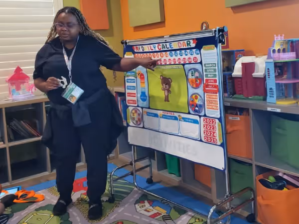 An RBT leading our School Readiness Program