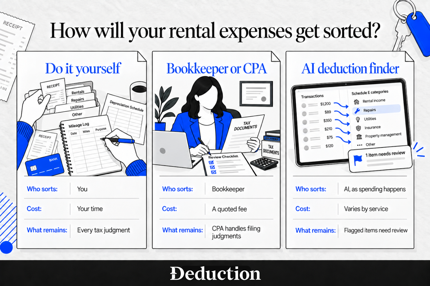 rental expense organizing tax deductions for landlords