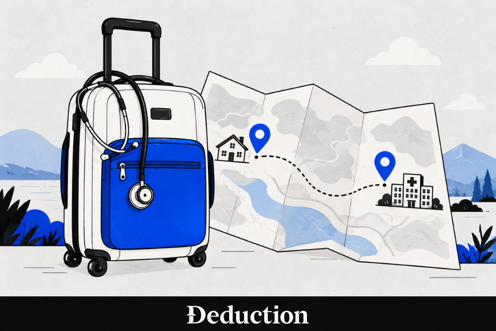 travel nurse deductions