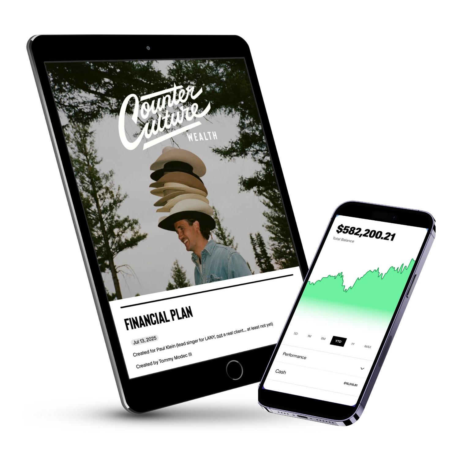 Counterculture Wealth creates personalized financial plans roadmaps and uses incredible investing technology platforms like Altruist to help grow your money to achieve your goals.