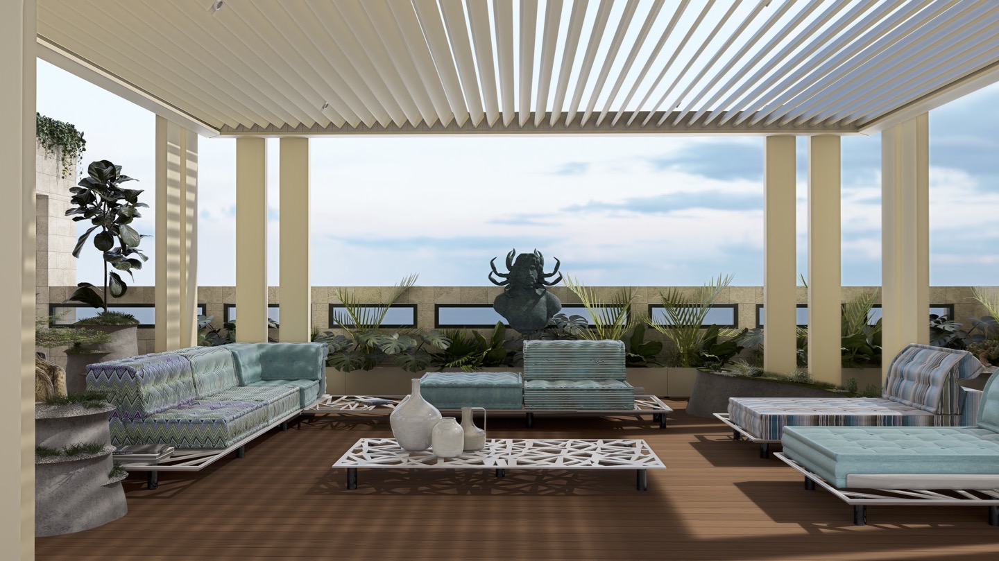 Terrace Design by Manuel Marchionda Studio & Co.