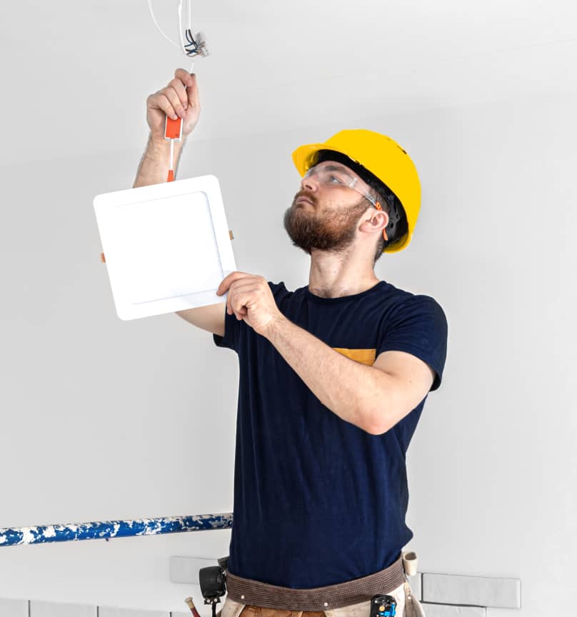 Electrical Installation Image - Handyman X Webflow Template