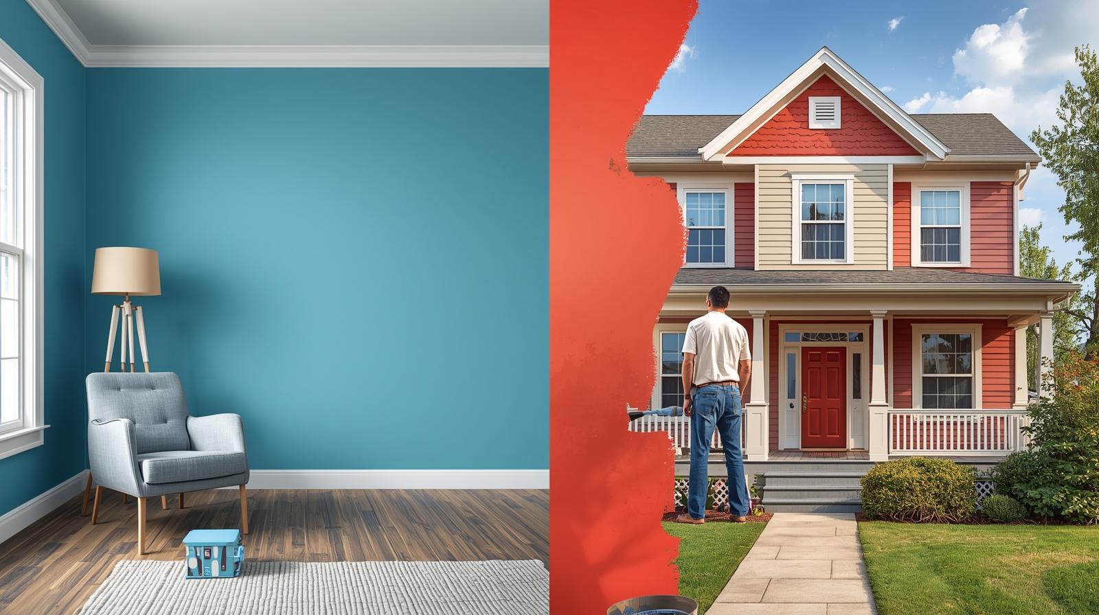 Interior vs. Exterior Paint: Know the Key Differences Before Painting Wood