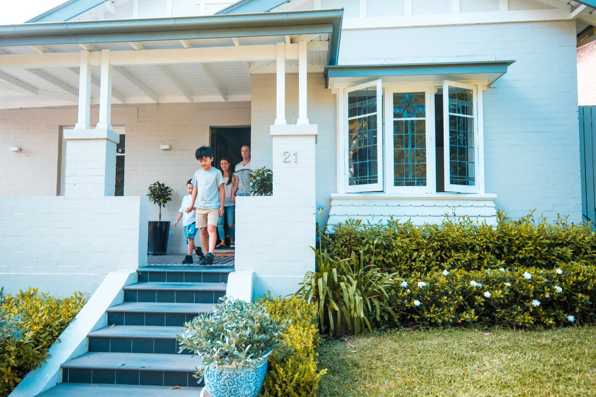 Sydney family home suitable for a standard residential switchboard upgrade to replace old fuse boxes