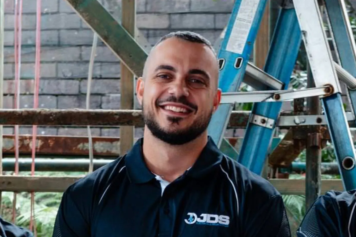 JDS Electrical team member ready for a welcome call to review your switchboard job in Sydney