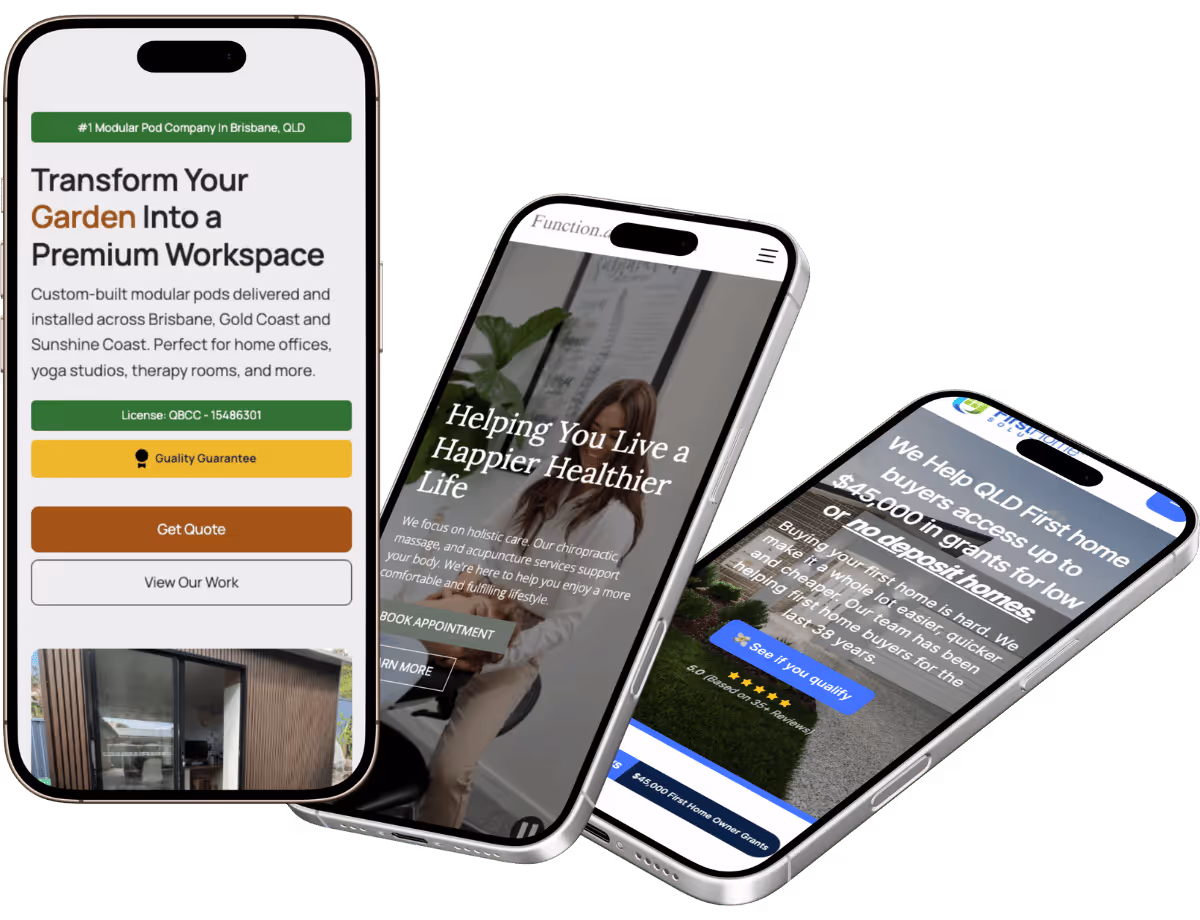 Explosive ads agency mobile web design mockup