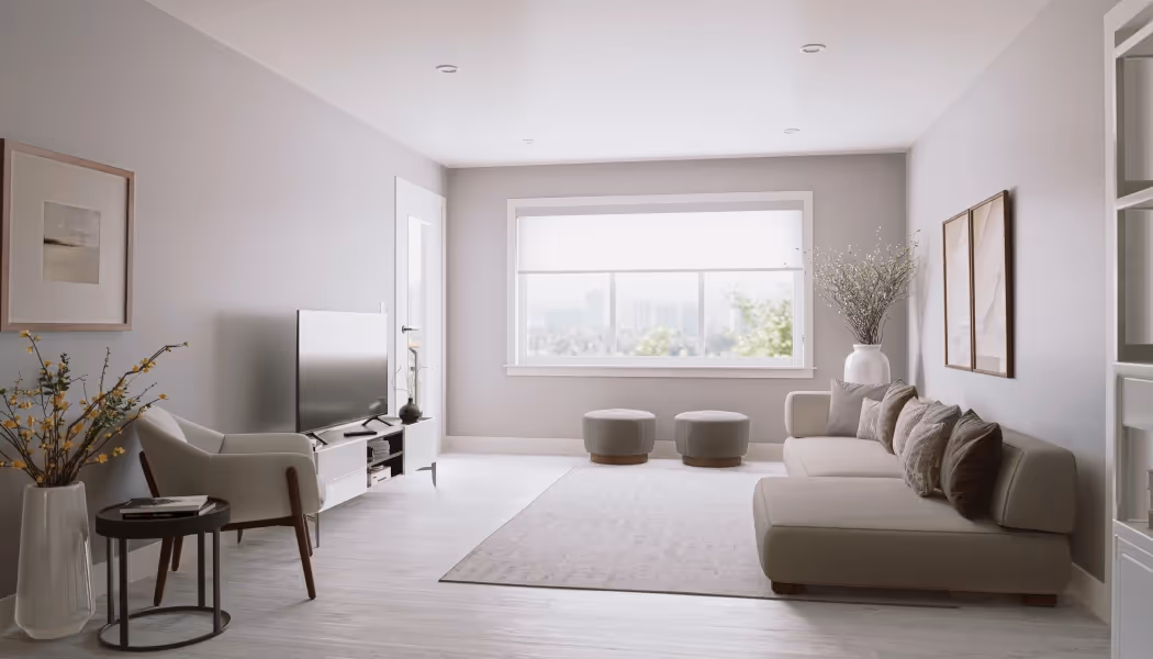 Altitude - Unit A - Living Room