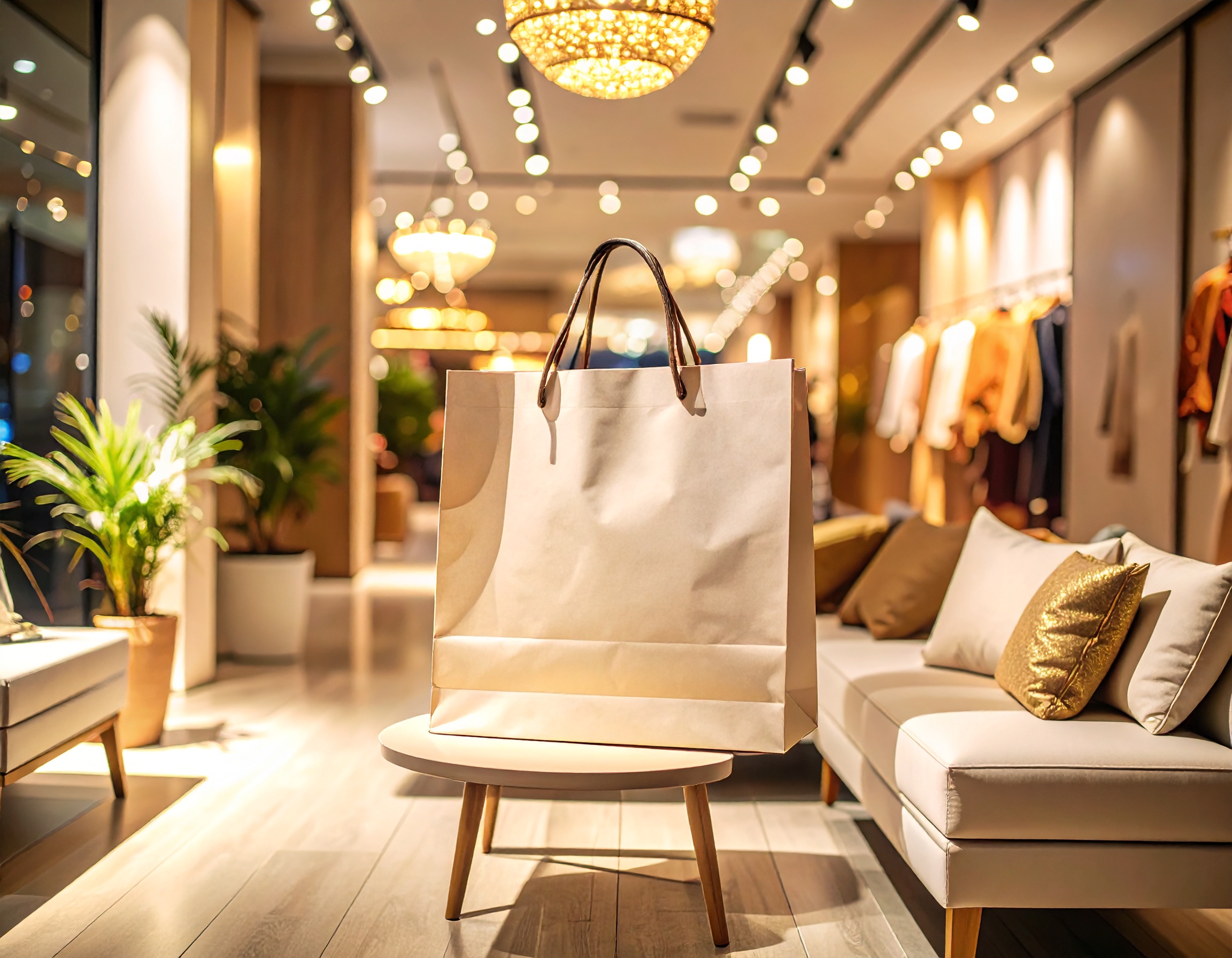 Boutique de mode de luxe