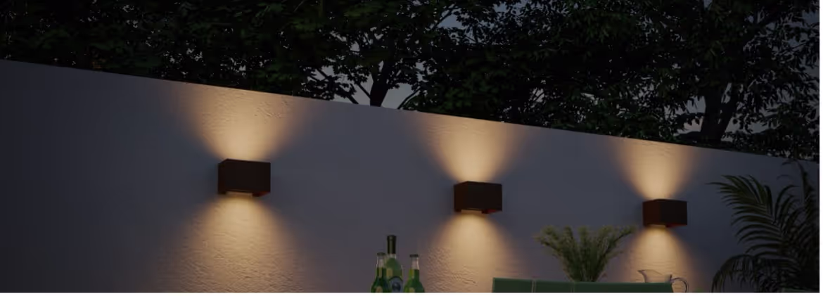 Calex Outdoor Lighting Wall Lamp - Rust