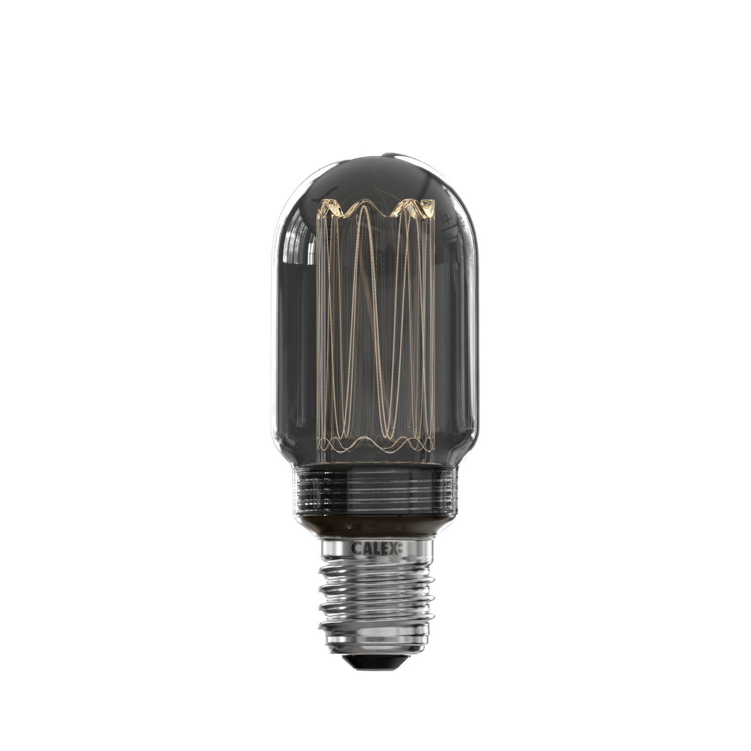 Calex Crown LED Bulb - E27 - T45 - Titanium - 3.5W - Dimmable