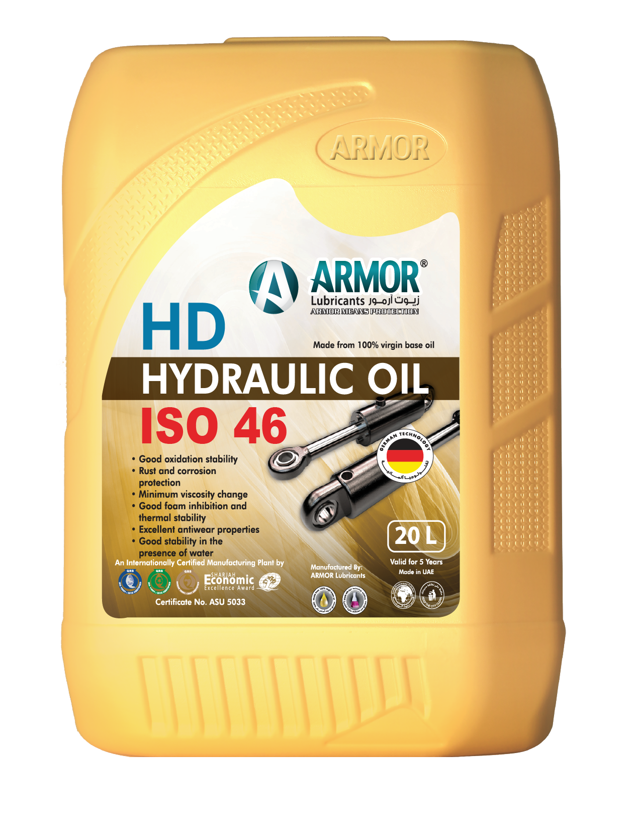 Armor Hydraulic Oil AW 46 Plus