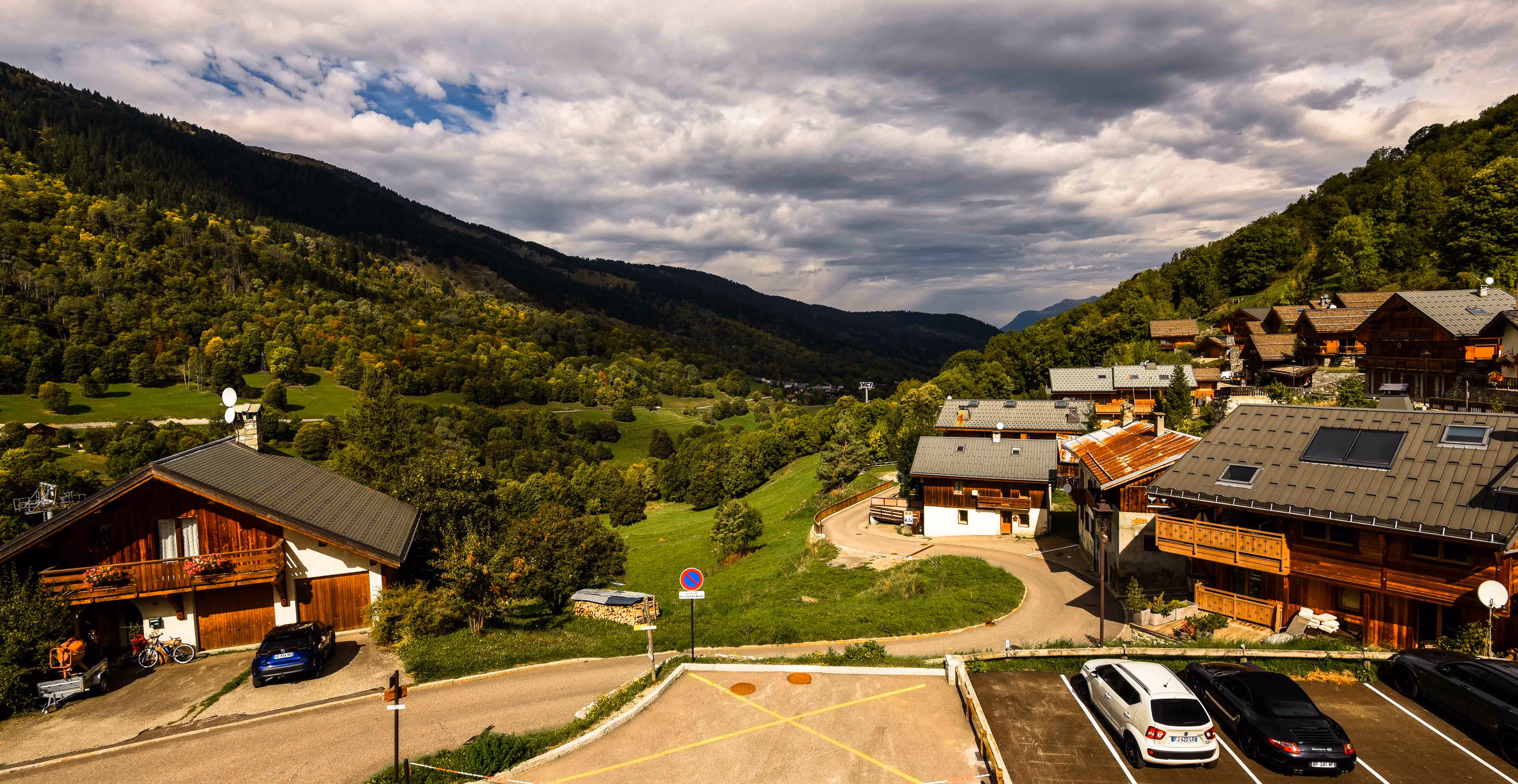 Vue du balcon du séjour