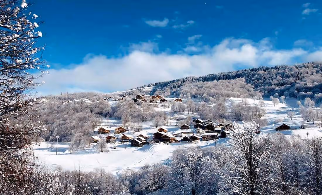 Le hameau de la Gittaz, au coeur de Méribel et des 3 Vallées