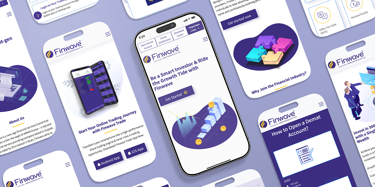 Finwave, part of AIRAN Group, simplifies investing as it offers digital solutions including trading apps, broking, wealth management, etc.