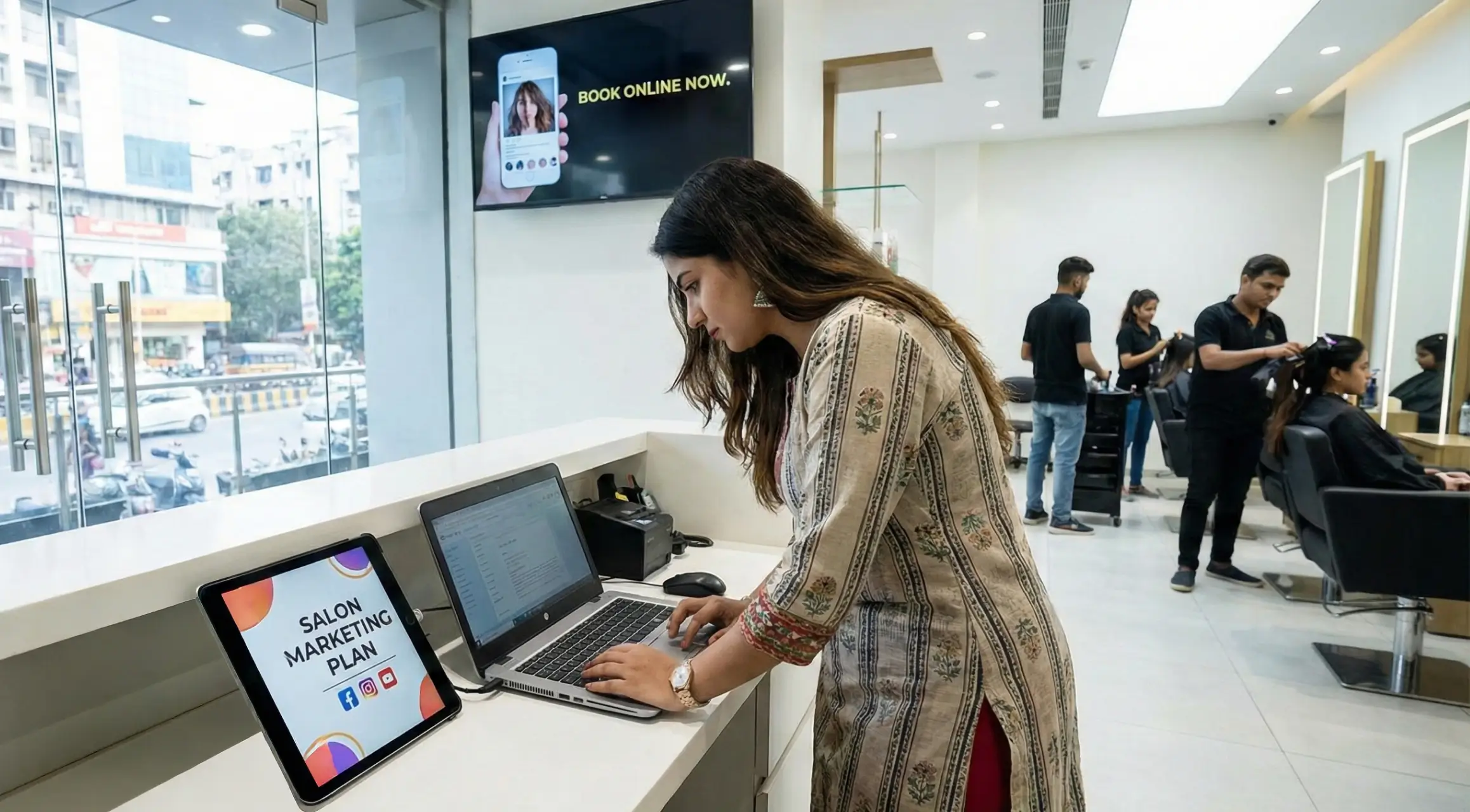 Digital Marketing for Salons in Ahmedabad: How to Attract More Clients