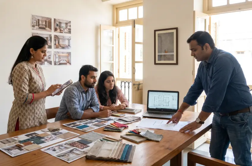 Digital Marketing for Interior Designers in Bhavnagar, Jamnagar & Junagadh: How to Generate Premium Design Leads and Build a Strong Portfolio Brand