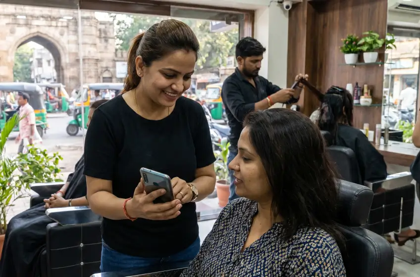 Digital Marketing for Salons in Bhavnagar, Jamnagar & Junagadh: How to Attract Local Clients and Increase Appointment Bookings