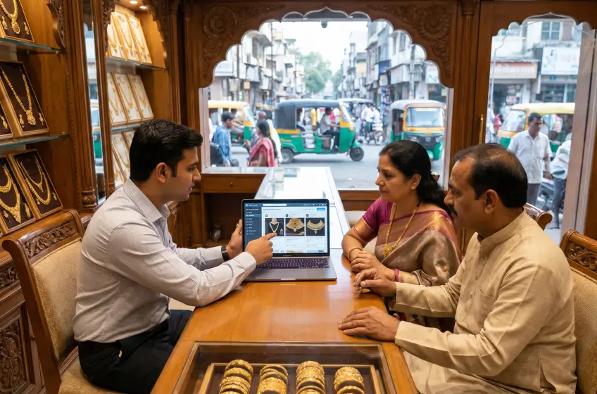 Digital Marketing for Jewellery Brands in Anand, Navsari & Bharuch: How to Attract High-Value Customers and Increase Store Footfall