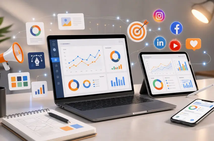Best Digital Design Agency in Ahmedabad: Modern Digital Design Solutions for Websites, Social Media & Online Branding