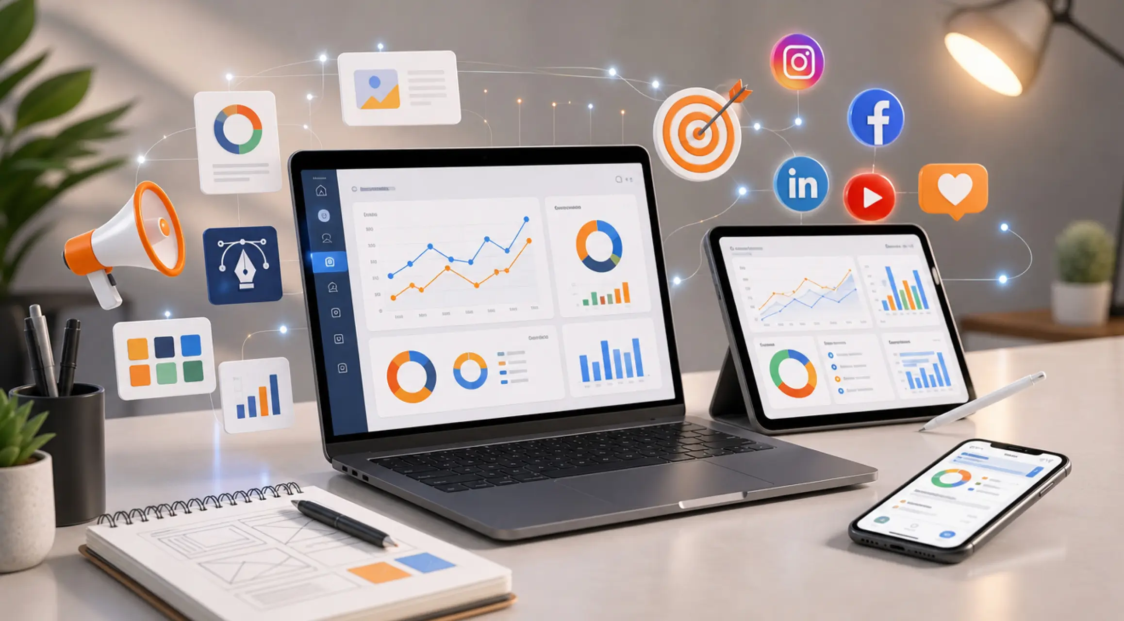 Best Digital Design Agency in Ahmedabad: Modern Digital Design Solutions for Websites, Social Media & Online Branding