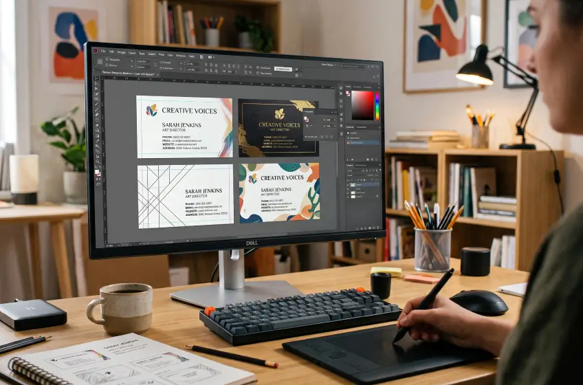 Best Business Card Design Agency in Ahmedabad: Custom Business Card Design Solutions for Professional Networking