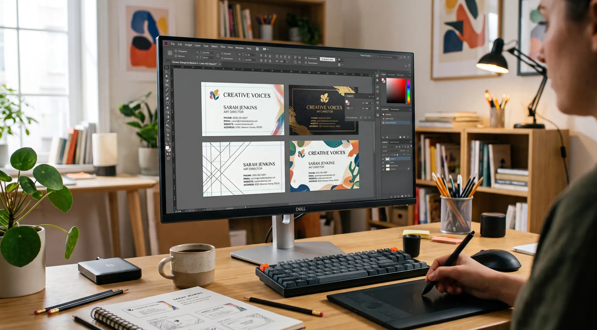 Best Business Card Design Agency in Ahmedabad: Custom Business Card Design Solutions for Professional Networking